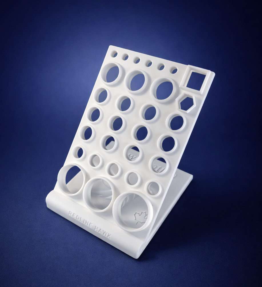 HawkStation Sample Prep veterinary bench organizer for sample preparation tools and tubes