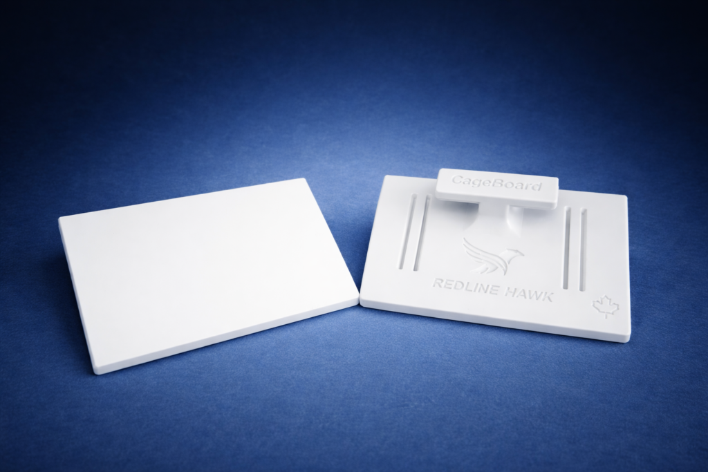 CageBoard, tableau d’écriture vétérinaire monté sur porte avec panneau effaçable amovible